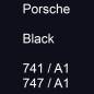 Preview: Porsche, Black, 741 / A1 747 / A1.